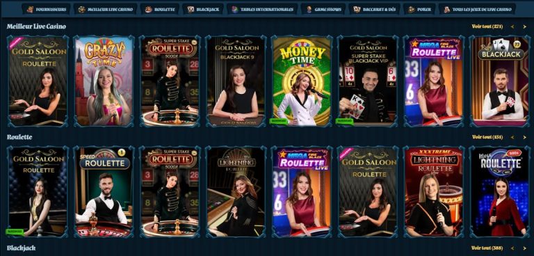 Fambet Casino jeux live