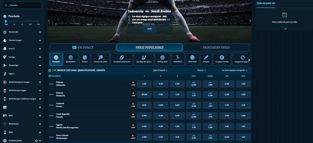 Fambet Casino paris sportifs